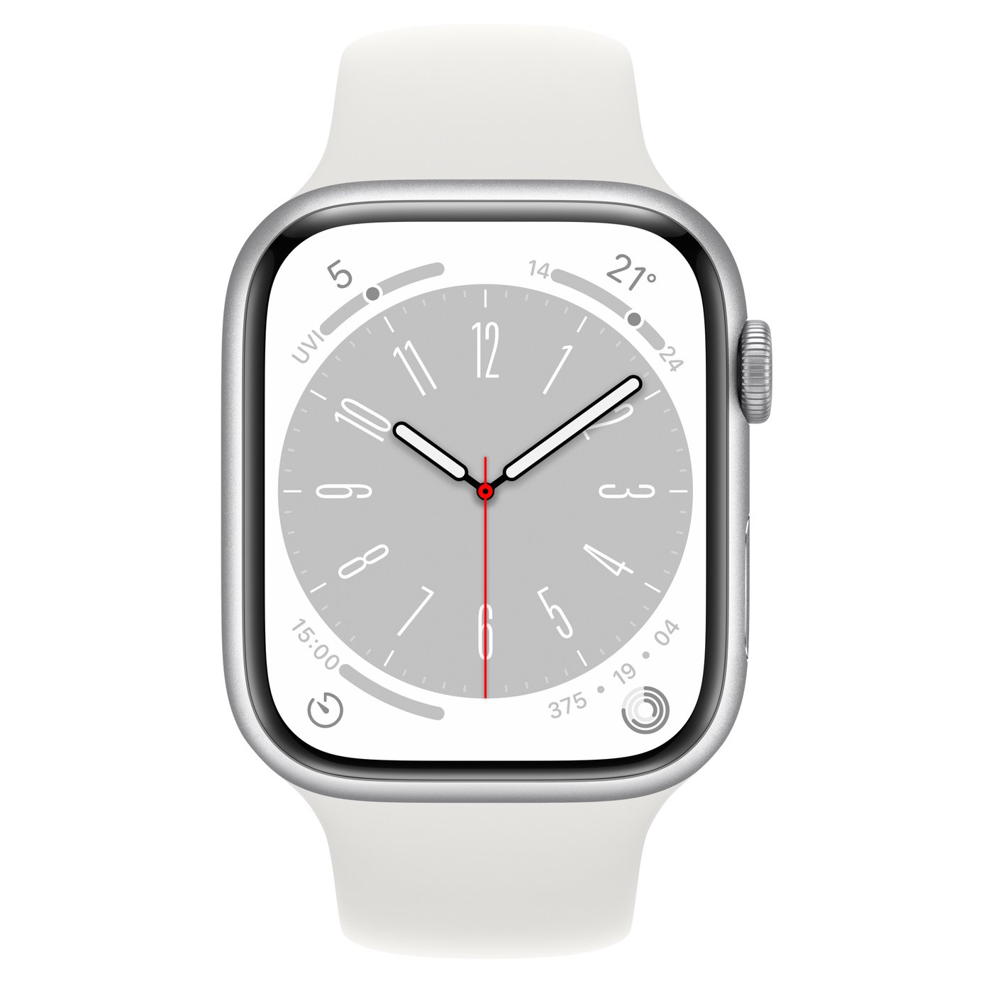 Apple Watch series 6 silver white cel - その他